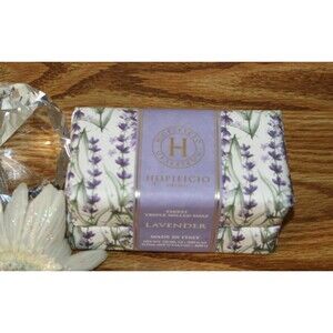 2 Pack Hopificio Tuscan Lavender Triple Milled Bar Soap Made In Italy Luxury